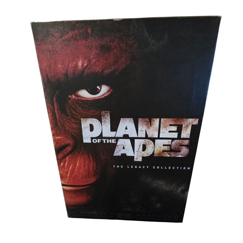 Planet‎ of the Apes The Legacy Collection 6-DVD Box Set 2006 THX Mastered Sci-Fi